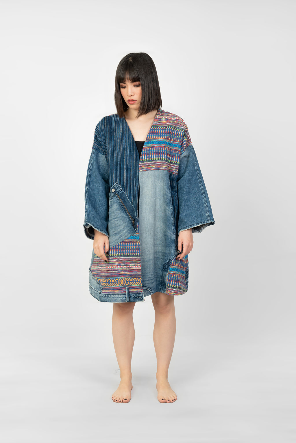 正規店好評ANITYA denim kimono jacket 【indigo】 ジャケット・アウター
